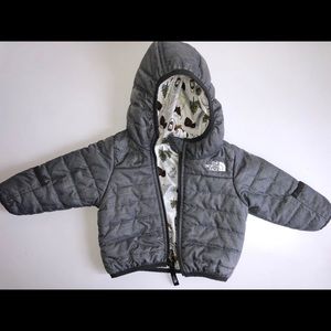 North Face Baby reversible winter jacket 3-6months